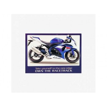 Tac Signs - Plăcuță metalică decorativă [30x41cm] - Suzuki GSX-R 1000